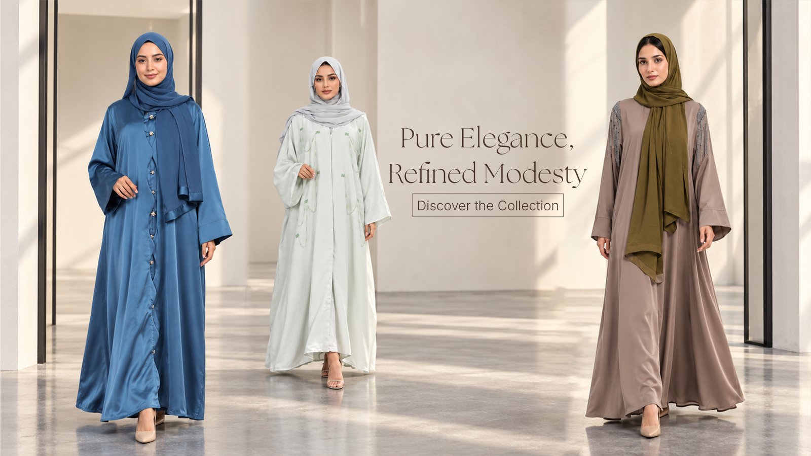 Pure Elegance, Refined Modesty
